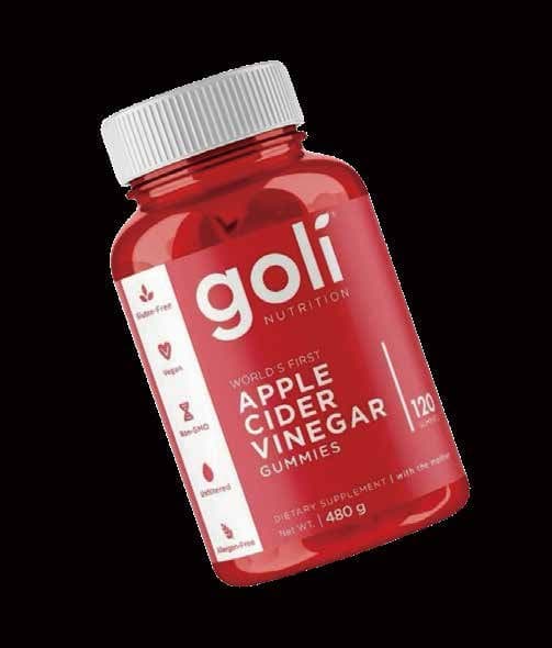GOLI アップルサイダービネガーグミ ボトル